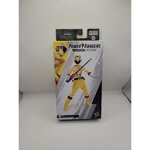 Power Rangers Lightning Collection RPM Yellow Ranger 6" Figure Hasbro *Flaw Box